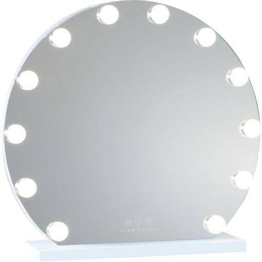 Espejo para Maquillaje con Luz LED Redondo con Encendido táctil