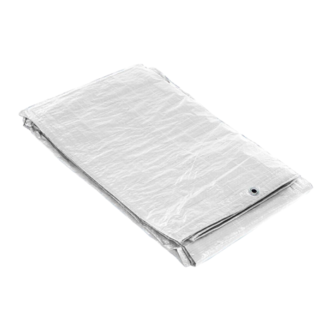 Lona Impermeable Para Jardín, Toldo Reforzado Para Exterior, 3x4 M.  Multiusos, Funda Protectora Para Piscina, Blanco - Keroppa con Ofertas en  Carrefour