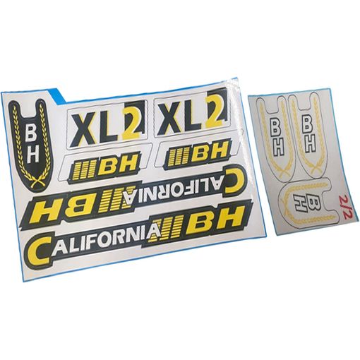 Pegatinas Para Bicicleta Clásica Bh California Xl2 De Vinilo