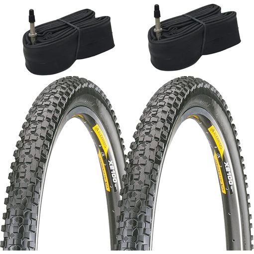 2 Cubiertas Kenda Mtb 27,5x2.10 + 2 Cámaras De Aire De 27,5” Fv Ofertas en Carrefour | Ofertas Carrefour