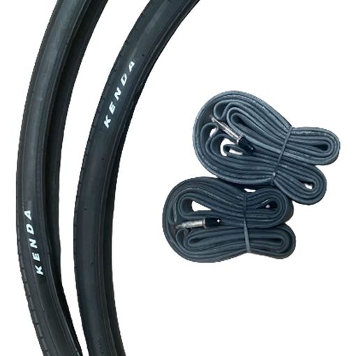 2 Cubiertas Mtb 26x2.00 Negro + 2 Cámaras De Aire De 26 Con Válvula Av  (gorda/moto) con Ofertas en Carrefour