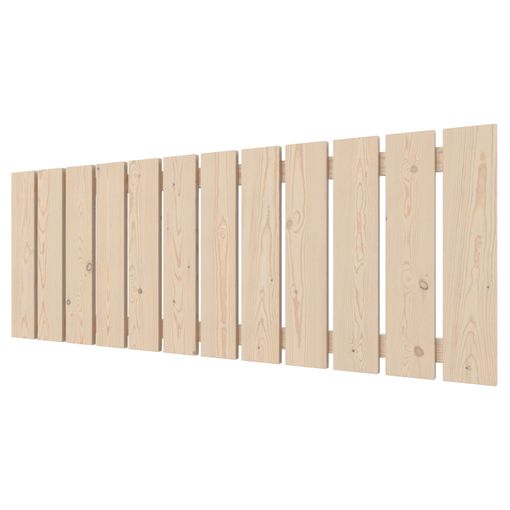 LA WEB DEL COLCHON - Cabecero de Madera Nórdico para Cama de 105 (115 x 90  cms.) Crudo sin Pintar | Cabezal Cama | Cabeceros Madera | Dormitorio