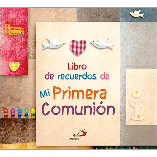 Libreta Mi primera Comunión Niña: Regalo Comunión. Firmas. Huellas. Fotos.  Recuerdo Comunión. (Spanish Edition)