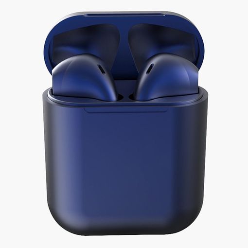 Auriculares Inalámbricos Bluetooth Inpods 12 Macaron Azul Marino