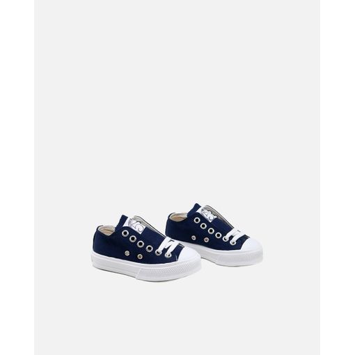 Zapatillas De Lona Para Bebé Unisex Eli 1957 (talla 24 A 25)