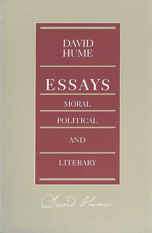 Essays political moral literary