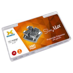 Bráquete Metálico Edgewise - Slim Max .018'' - 10.65.904