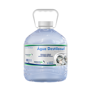 Água Destilada para Autoclave 5 litros