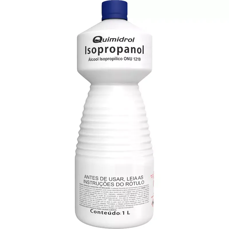 RBRVIDROS - ÁLCOOL ISOPROPILICO 99,5 % PA ACS (2-PROPANOL) 1 LITRO  ELETRONICO