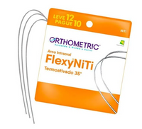 Arco Termoativado Flexy NiTi Thermal 35° Redondo (Leve 12 Pague 10)