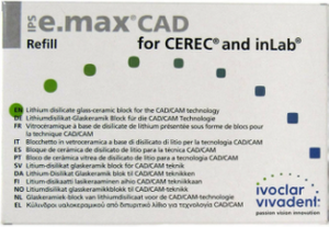 Bloco Para CAD/CAM IPS E.max Cerec Inlab MO A14