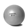 BOLA P/PILATES E EXERCICIOS 65CM CINZA - KESTAL