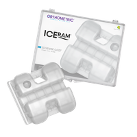 Kit Bráquete Cerâmico Iceram Edgewise 0,022 - 1 Caso