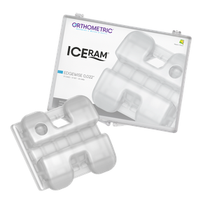 Kit Bráquete Cerâmico Iceram Edgewise 0,022 - 1 Caso