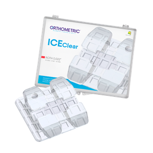 Braquéte Cerâmico New Ice Clear Roth 022 - 1 caso