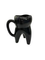 Caneca Dente Molar Preta