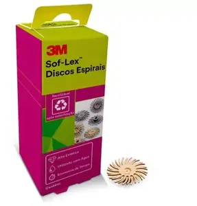 Disco Diamantado para Pré Polimento Sof-Lex™ Espiral Bege