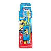 Escova de Dente Infantil  Smiles Minions 6+ Anos - 2 unidades