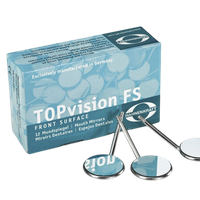 Espelho Bucal TOPvision FS Plano - 12 unidades