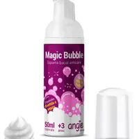 Espuma Dental Magic Bubble 2 em 1