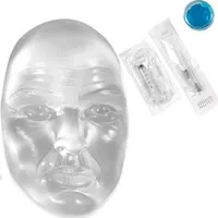 Face Enrugada Ultra Realista Para Treinamento Orofacial