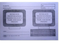 Ficha para Raio-X Infantil 2 Furos 