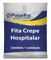 Fita Crepe Adesiva Hospitalar Branca 16mm X 50m