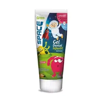  Gel Dental sem Flúor Infantil Space Trutti-Fruti