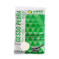 Gesso Pedra Tipo III 1kg