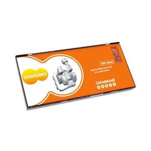 Kit Bráquete Metálico Orthogalaxy Roth 022 Gch C/P - 100 Caso