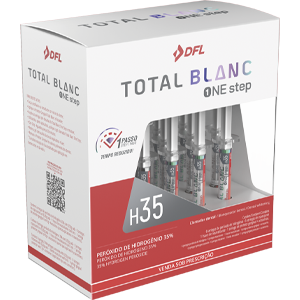 Kit Clareador Total Blanc One Step 35% - 6  Seringas