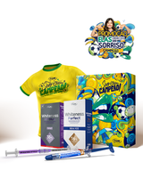 Kit Clareador Whiteness HP Blue 35% - GANHE 1 Mini Kit Whiteness Perfect 16% + Camiseta e caixa personalizada