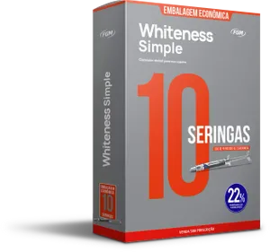 Kit Clareador Whiteness Simple - 10 Seringas