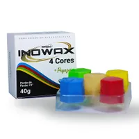 Kit Inowax Escultura 4 Cores + Pegajosa