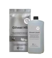 Kit Revestimento para Cerâmica Gilvest HS 900g Pó + 200ml Líquido