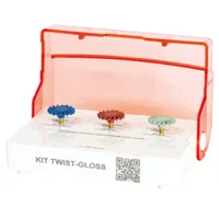 Kit Twist-Gloss Polidores Espirais Diamantados CA