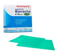 Lençol de Borracha Sanctuary  15x15cm Médio Menta - 26 unidades