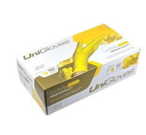 Luva para Procedimento Látex Standard - Yellow 