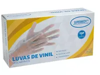 Luvas De Vinil Sem Talco