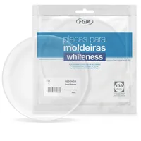 Placa Eva Whiteness Redonda 3mm - 5 Unidades