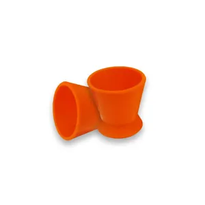 Pote Dappen Silicone - Laranja