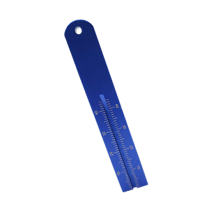 Régua Endodôntica Milimetrada - Azul