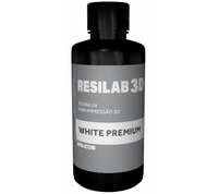 Resina de Impressão 3D - Resilab 3D Premiun Modelo Branco