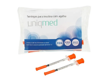 Seringa para Insulina 31G - 10 unidades