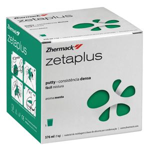 Silicone de Condensação Zetaplus Denso - 576ml (1Kg)