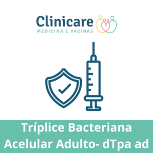 Tríplice Bacteriana Acelular Adulto- dTpa ad