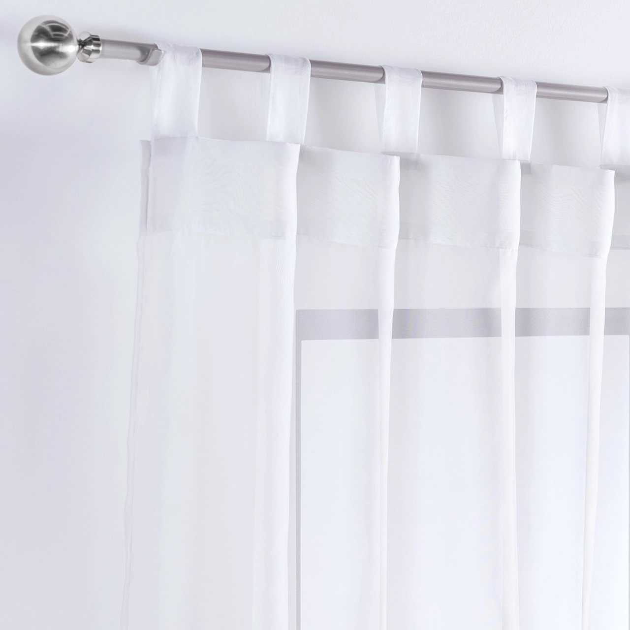 Cortinas Translúcidas Tergal Blanco