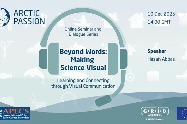 Last Arctic PASSION Webinar "Beyond Words: Making Science Visual”