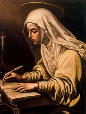 Saint Catherine, mystic of Ricci