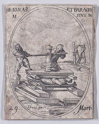 Saint Jonas, martyr of Persia
